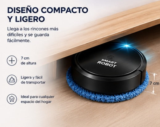 ASPIRADORA INTELIGENTE CON TRAPEADOR