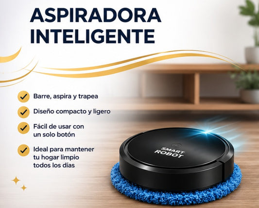 ASPIRADORA INTELIGENTE CON TRAPEADOR